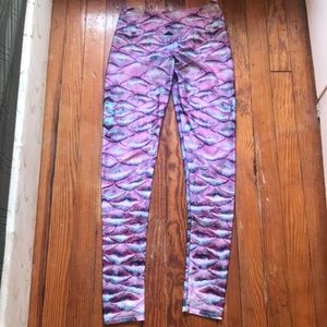 Mermaid leggings- Goldsheep clothing NWOT!